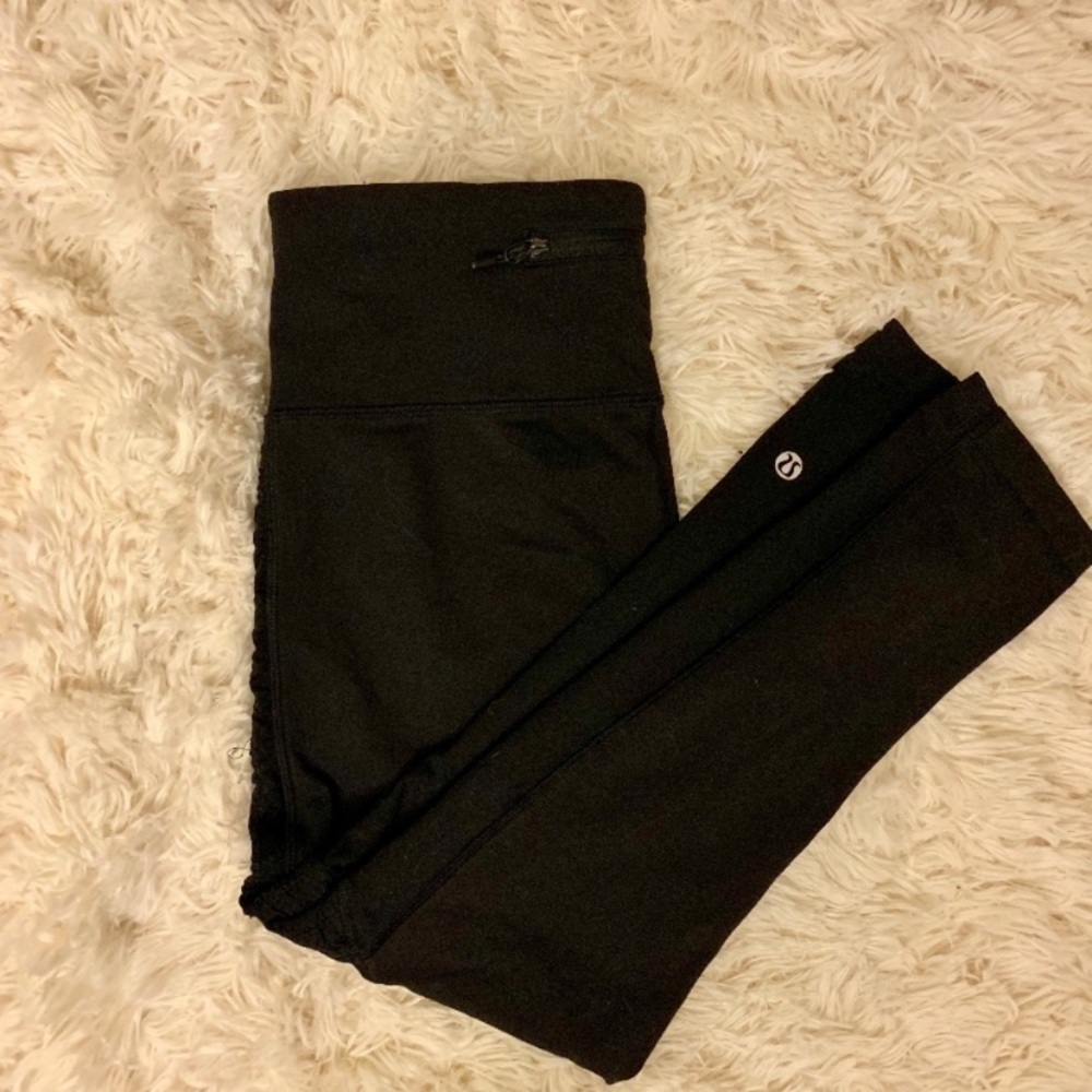 Lululemon athletica black leggings full length